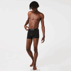 Lacoste portbagaj din microfibră pachet de 3 0H6PD41461 bărbați negru 031