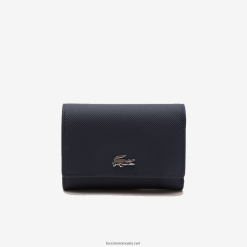 Lacoste portofel anna snap în față 0H6PD42815 femei marine 166 rouge b50