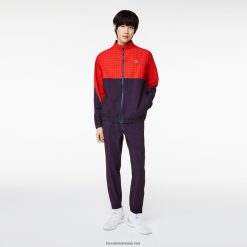 Lacoste set jogger tenis x novak djokovic 0H6PD4268 bărbați roșu bleumarin bqs