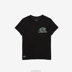 Lacoste tricou de tenis din tricou sport 0H6PD43170 băieți negru 031