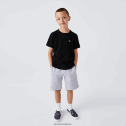 Lacoste tricou din amestec de bumbac respirabil sport 0H6PD43028 băieți negru 031
