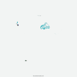 Lacoste tricou grafic Miami Open 0H6PD4933 bărbați alb 001