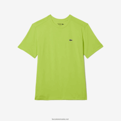 Lacoste tricou sport respirabil 0H6PD4181 bărbați galben 90v