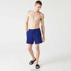 Lacoste trunchiuri de baie ușoare 0H6PD41682 bărbați bdm albastru